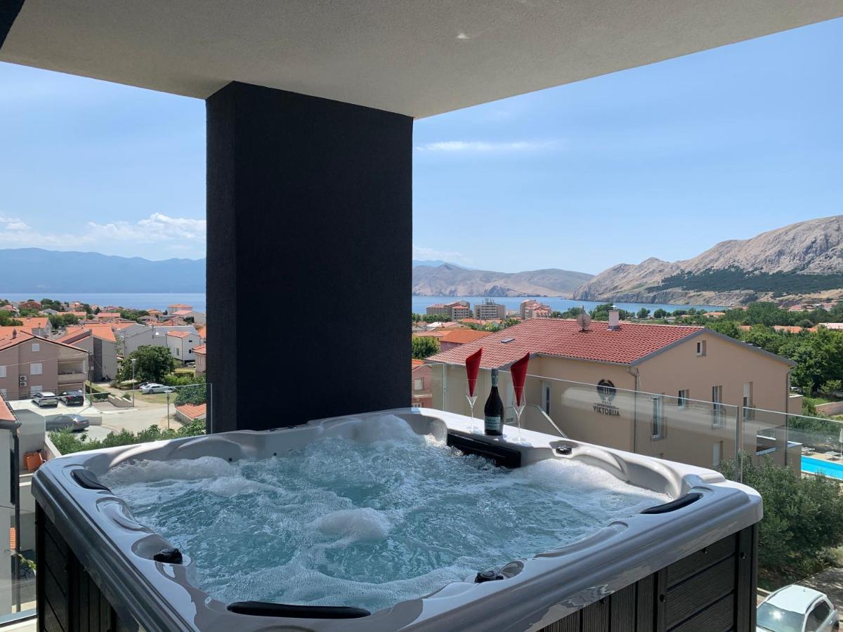 Villa Valis Baška Esterno foto