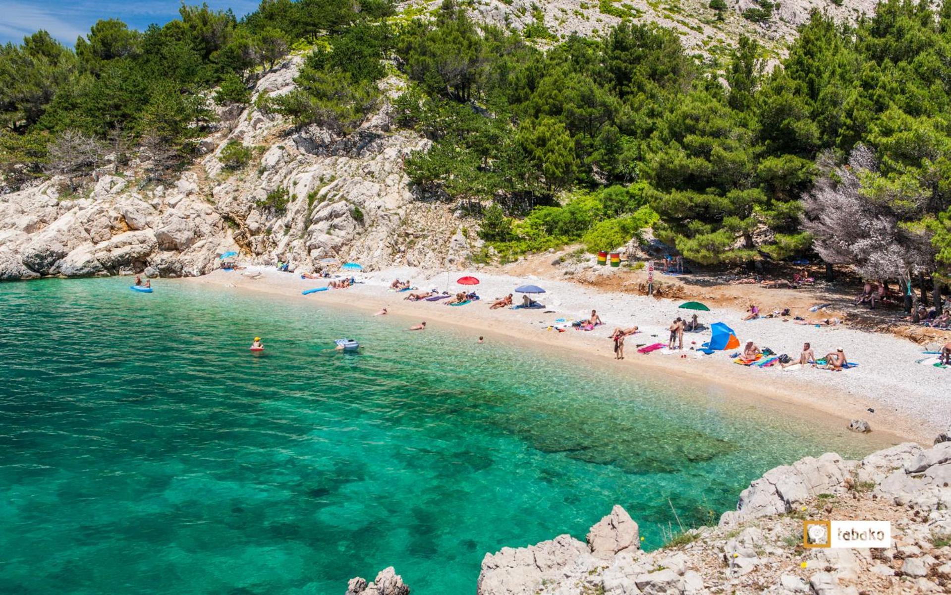 Villa Valis Baška Esterno foto