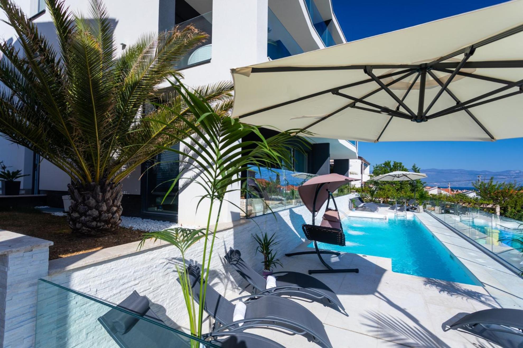 Villa Valis Baška Esterno foto