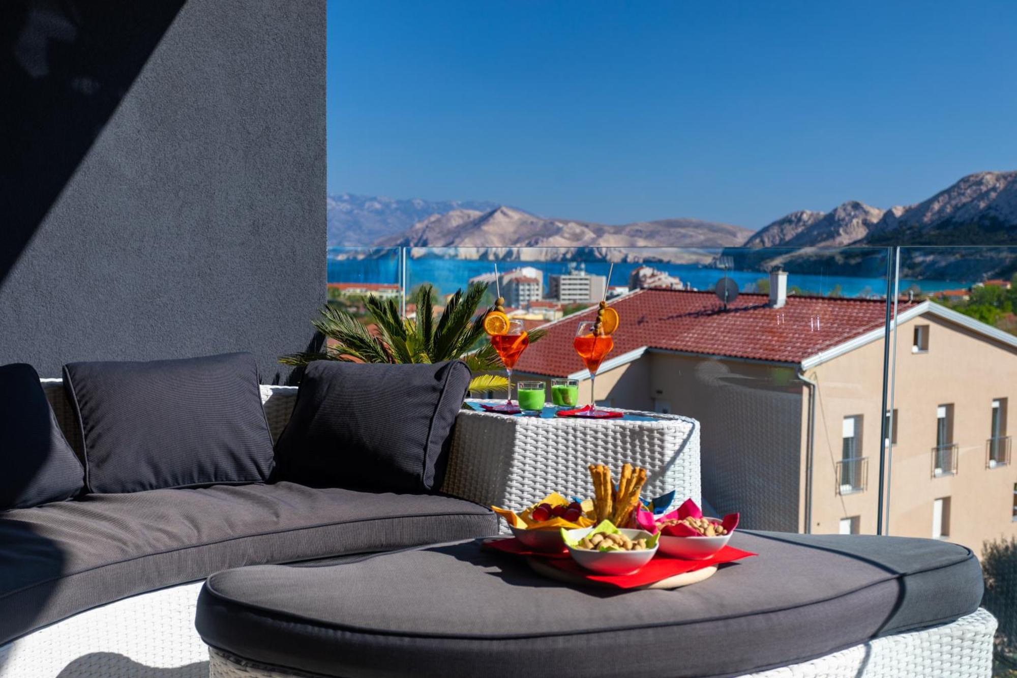 Villa Valis Baška Esterno foto